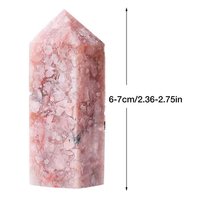 Natural Crystal Polished Rough Four-sided Single-pointed Column
