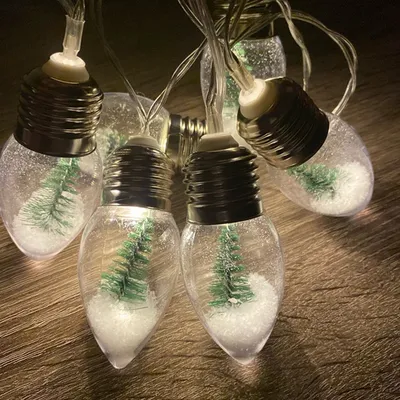 سلسلة أضواء LED لشجرة عيد الميلاد