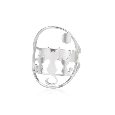 Women's Stainless Steel Versatile Ring