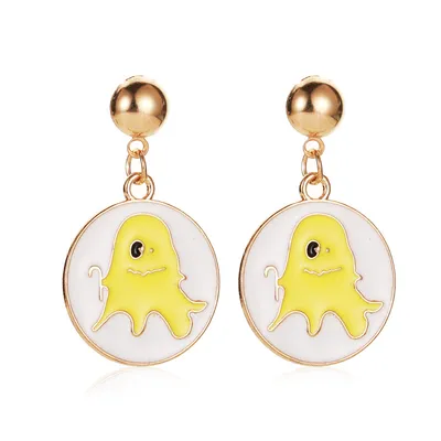 Christmas Snowflake Pumpkin Rainbow Earrings Women