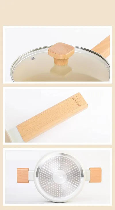 Ceramic Non-stick Pan For Gift Gas