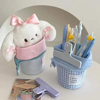 Foldable Standing Pencil Pen Case With Compartments Large Capacity Pencil Pouch Bag School