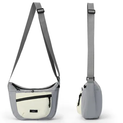 Women's Solid Color Crossbody Bag Fashionable Large Capacity Shoulder Bag For Work School Casual