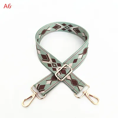 Ethnic Style Replacement Webbing One-shoulder Diagonal Bag Strap