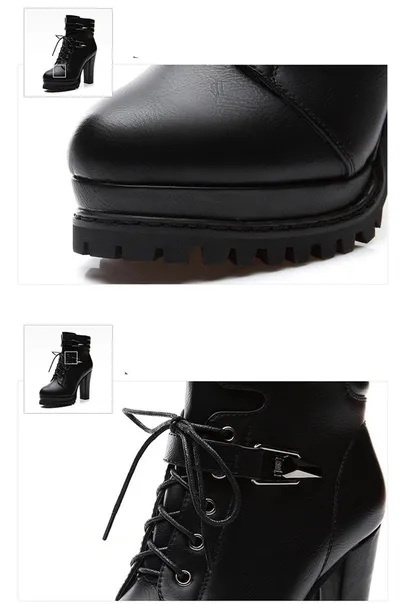 British Style High Heel Women Shoes