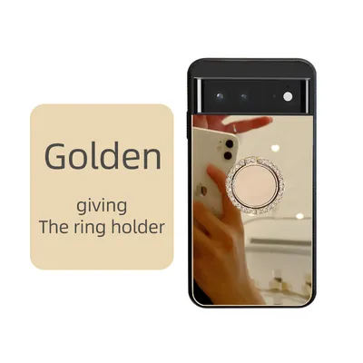 Phone Case Mirror Finger Ring Bracket