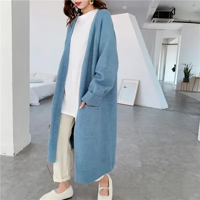 Women Cardigan Jacket Korean Style Loose