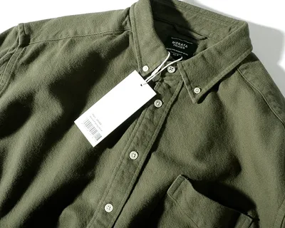Loose Shirt Men's Trend Thickening Heavy Retro Pocket