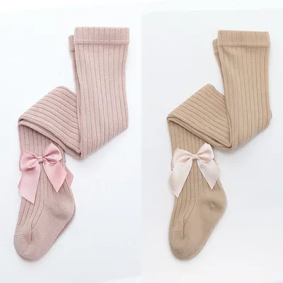 Spring And Autumn Cotton Thin Leggings Children's Socks