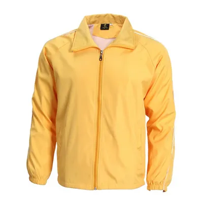 Long Sleeved Volunteer Coat Printed Embroidery