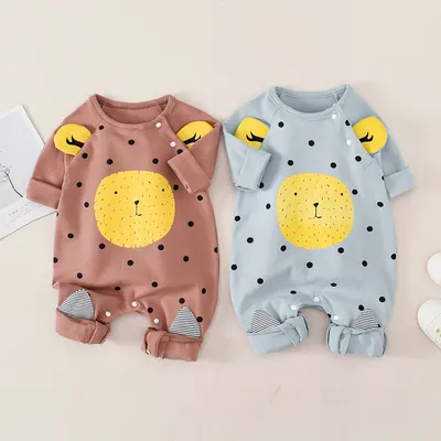 Baby jumpsuit spring and autumn infant romper