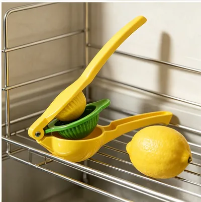 Heavy-Duty Metal Lemon Squeezer & Lime Juicer Manual Citrus Hand Press Fruit Extractor Kitchen