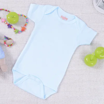 Baby crawling romper jumpsuit cotton short-sleeved jumpsuit