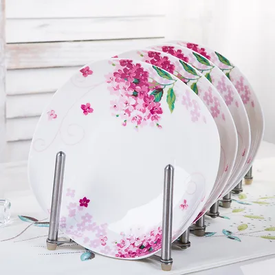 Bone China Phnom Penh Home Dishes Nordic Net Red Tableware