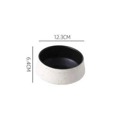 Japanese Special Ceramic  Black Single Bowl