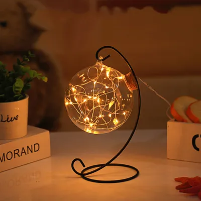 زجاجة أمنيات بإضاءة LED
