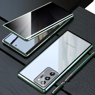 SamsungAnti-Peeping Magneto Phone Case HD Double-sided Glass Anti-fall Protective Case