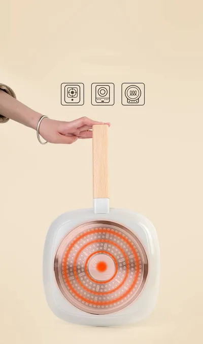 Ceramic Non-stick Pan For Gift Gas