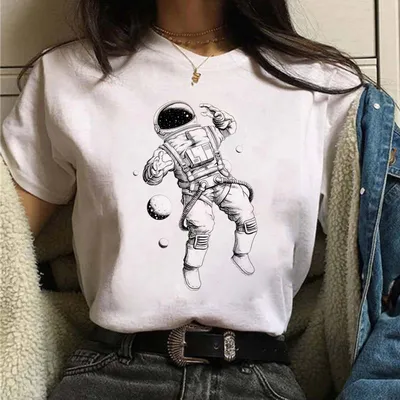 Creative Personality Printing Student Short Sleeve