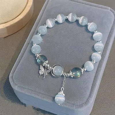 Fashion Jewelry  Women's Fashionable All-match Crystal Butterfly Bracelet
