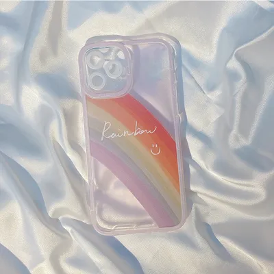 Creative Rainbow Silicone Phone Case Cover