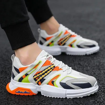 Breathable old shoes
