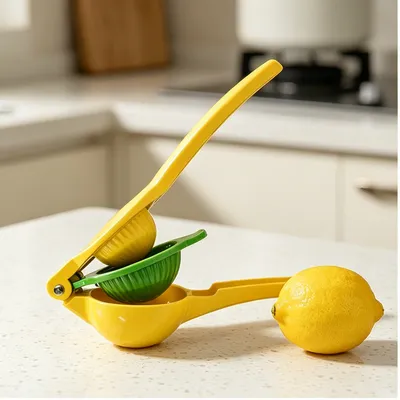 Heavy-Duty Metal Lemon Squeezer & Lime Juicer Manual Citrus Hand Press Fruit Extractor Kitchen