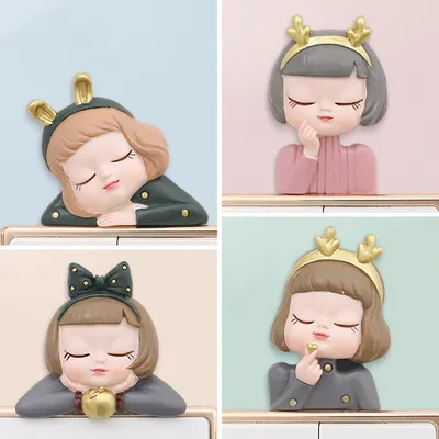 Nordic Style Small Loli  Sticker Wall Sticker Protective Cover