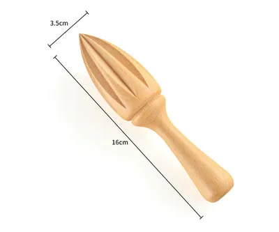 Creative Lemon Wood Squeezer