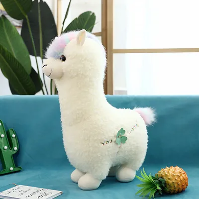 Cute Animal Fantasy Alpaca Plush Toy Doll Pillow Creative Girl Gift Large Doll