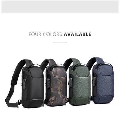 Men  Chest Bag Messenger Bag Anti-theft Shoulder Bags Chest Bag Pack For Male