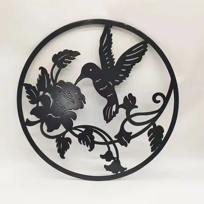 Modern Home Living Room Bedroom Wrought Iron Wall Hanging Decoration Crafts