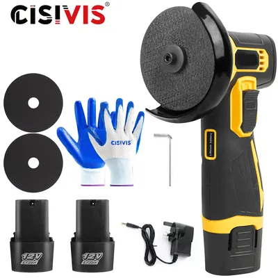 12V Mini Angle Grinder Rechargeable Grinding Tool Polishing Grinding Machine
