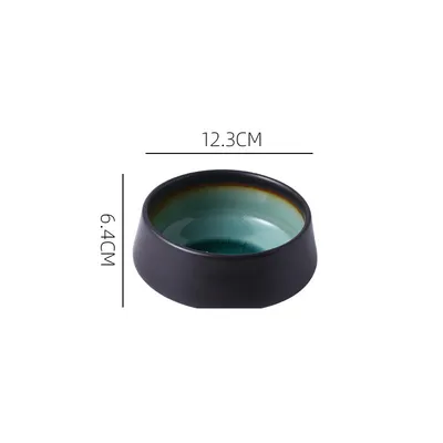 Japanese Special Ceramic  Black Single Bowl