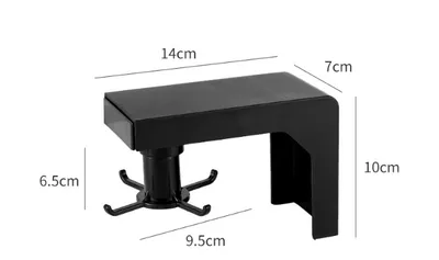 Kitchen shelving without perforating wall hanging kitchen utensils hook bathroom towel hook storage rack