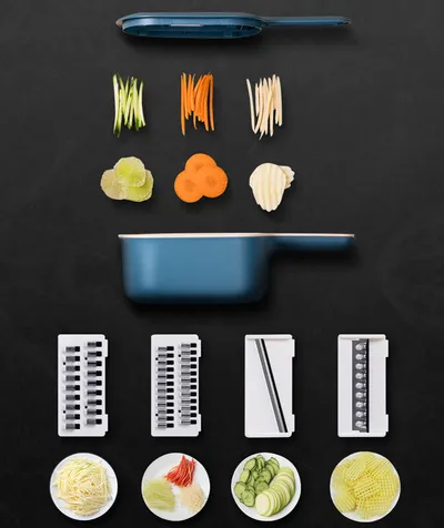 Home-use Potato Multi-function Slicing Kitchen Vegetable Cutting Artifact