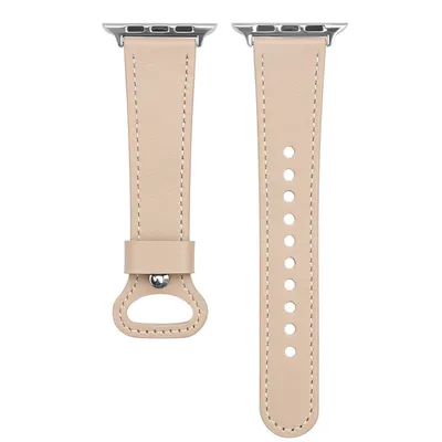 Watch Single Loop Shrinking Leather Strap