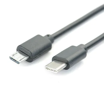 Reverse Charging Type-c To Micro Male To Male Otg Data Cable