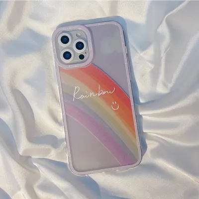 Creative Rainbow Silicone Phone Case Cover