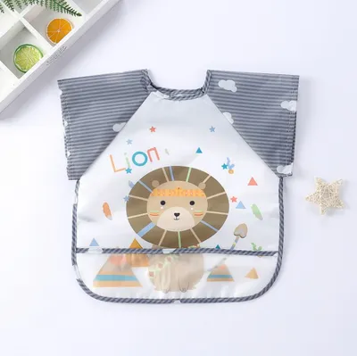 Catch The Rice Pocket Baby Top Up Children's Coat Bib