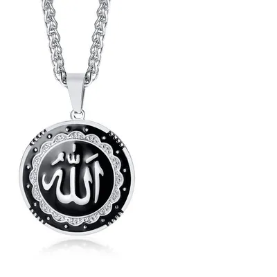 Women's Fashion Simple Silver Pewter Pendant Necklace