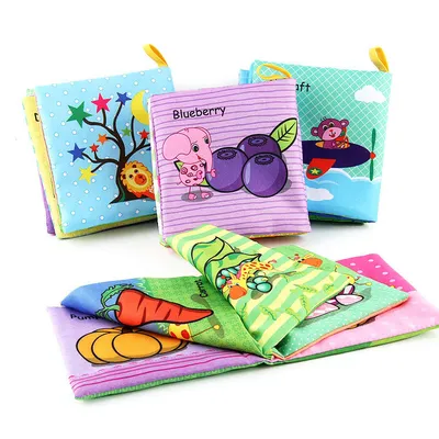 Tear not rotten baby cloth book