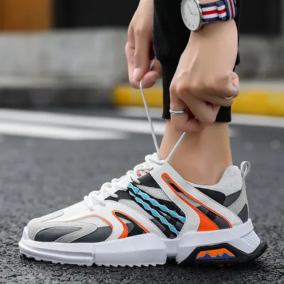 Breathable old shoes