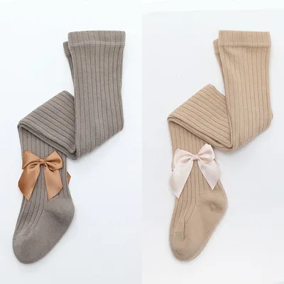 Spring And Autumn Cotton Thin Leggings Children's Socks