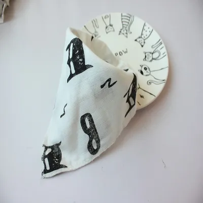 Baby gauze saliva towel