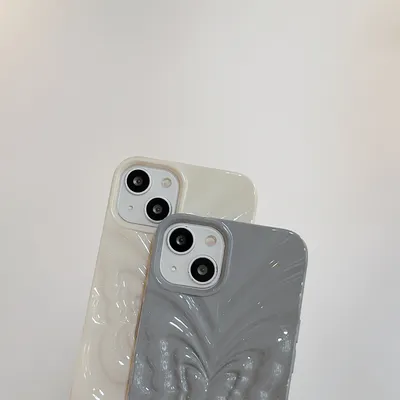 Solid Color Three-dimensional Butterfly Phone Case