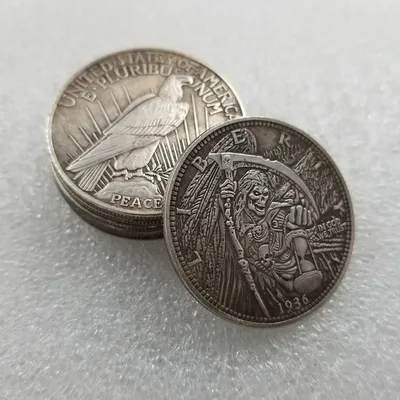 Craft Wandering Coin Making Old Silver Dollar