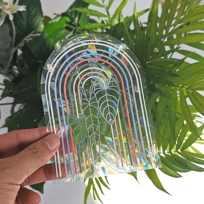 Electric Glass With PVC Non  Adhesive AntiCollision Window Stickers