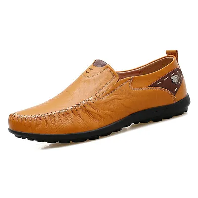 Soft Sole Casual Men's Shoes With Foot Leather Shoes