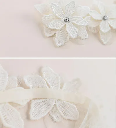 Baby Girls Cute Bow-knot Headband Soft Lace Floral Hairbands Newborn Infant Toddlers Kids Hair Accessories